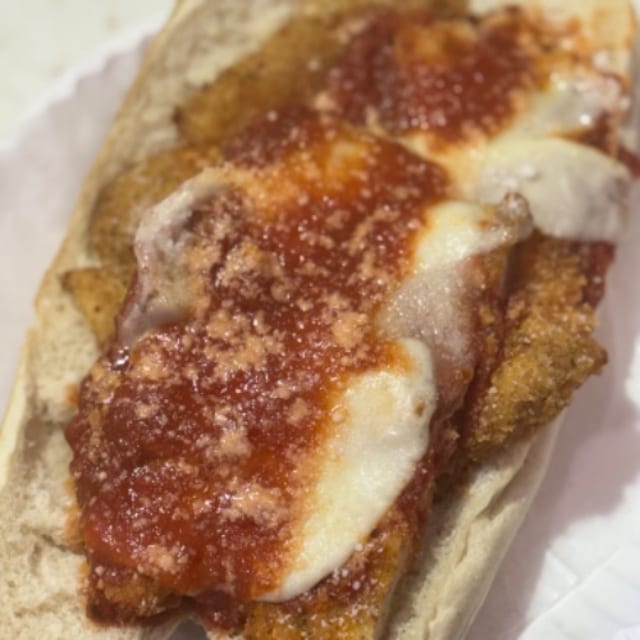 Chicken Cutlet Parmesan.