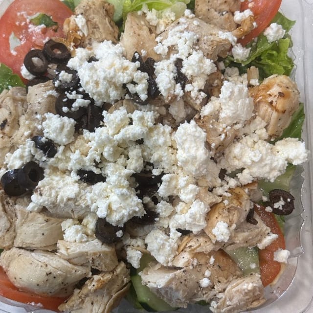 Chicken Greek Salad.
