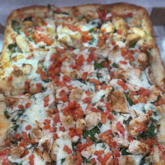 Chicken Florentine.